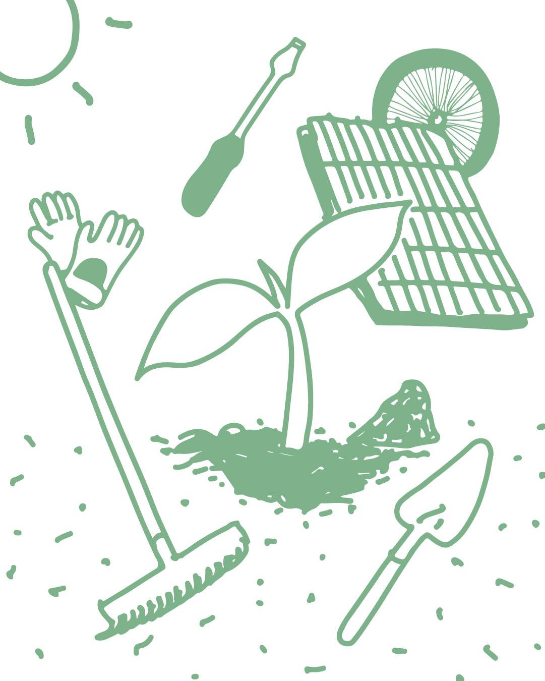 dessin de montagnes et de l'eau